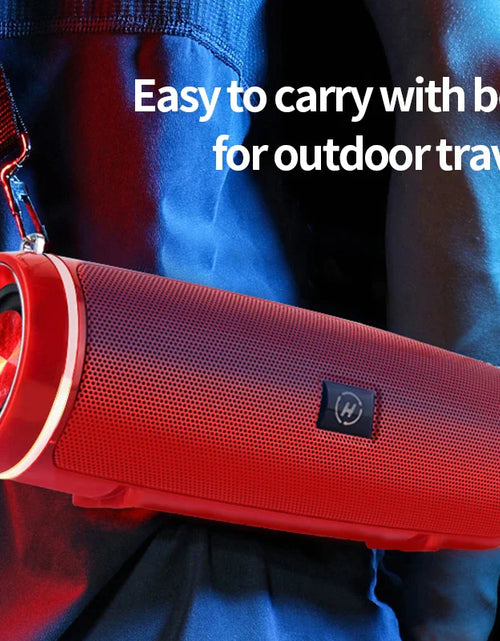 Load image into Gallery viewer, Bluetooth 5.1 Speaker Wireless Waterproof Outdoor Stereo LOUD Bass USB/TF Strap
