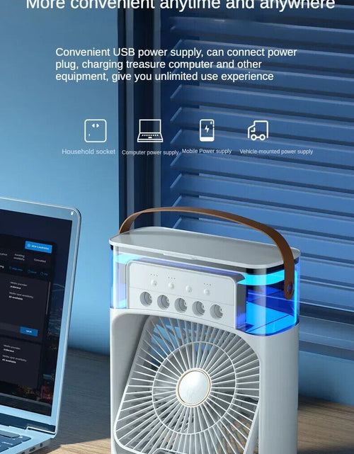 Load image into Gallery viewer, Portable Air Conditioner Fan Household Small Air Cooler Humidifier Hydrocooling
