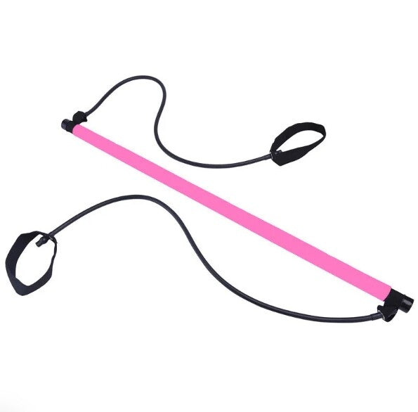 Pilates Exercise Stick Fitness Yoga Resistance Bands
