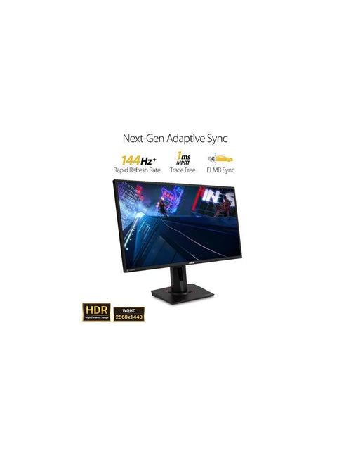 Load image into Gallery viewer, TUF Gaming 27&quot; QHD (2560X1440) Gaming Monitor, IPS, 165Hz*, Extreme Low Motion Blur Sync, NVIDIA G-SYNC Compatible, Adaptive-Sync, 1Ms (MPRT), HDR10 - VG27AQ
