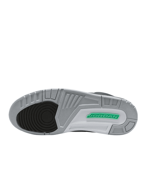 Load image into Gallery viewer, Men&#39;S  3 Retro Black / Green Glow-Wolf Grey CT8532-031, Size 12-US
