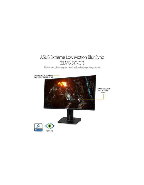 Load image into Gallery viewer, TUF Gaming 27&quot; QHD (2560X1440) Gaming Monitor, IPS, 165Hz*, Extreme Low Motion Blur Sync, NVIDIA G-SYNC Compatible, Adaptive-Sync, 1Ms (MPRT), HDR10 - VG27AQ

