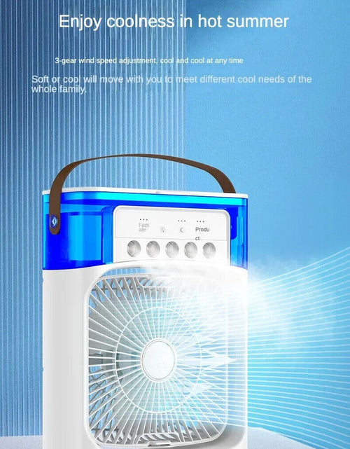 Load image into Gallery viewer, Portable Air Conditioner Fan Household Small Air Cooler Humidifier Hydrocooling
