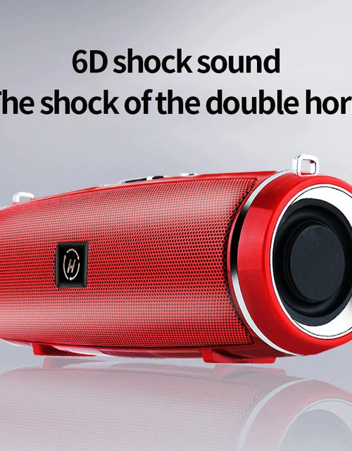 Load image into Gallery viewer, Bluetooth 5.1 Speaker Wireless Waterproof Outdoor Stereo LOUD Bass USB/TF Strap
