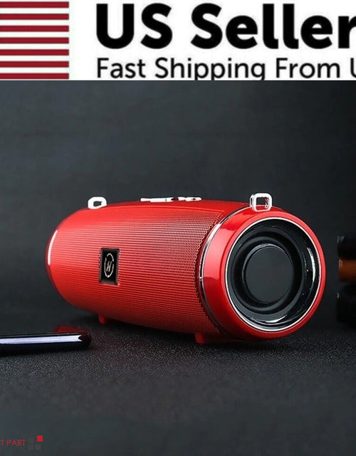 Load image into Gallery viewer, Bluetooth 5.1 Speaker Wireless Waterproof Outdoor Stereo LOUD Bass USB/TF Strap
